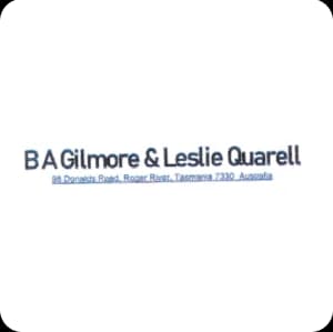 B A Gilmore & Leslie Quarrell